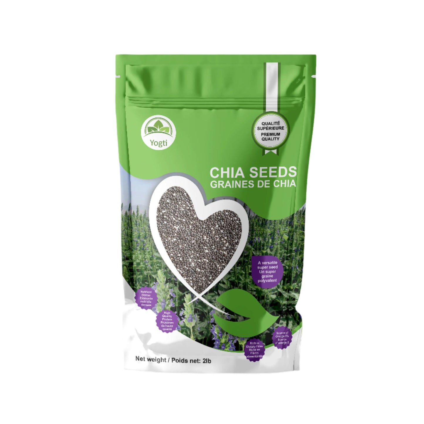 Yogti Chia Seeds - 2LB