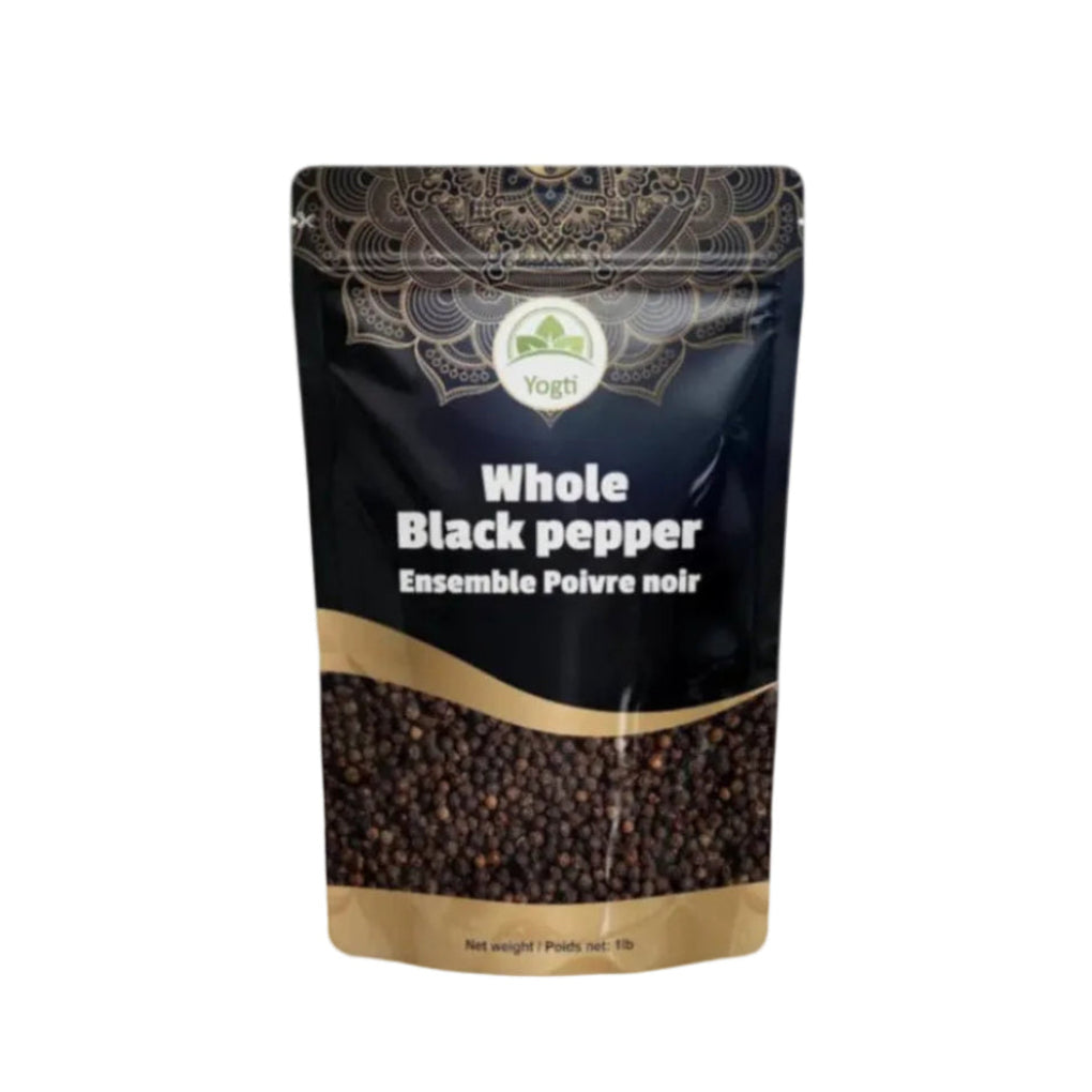Yogti Whole Black Pepper 1 LB