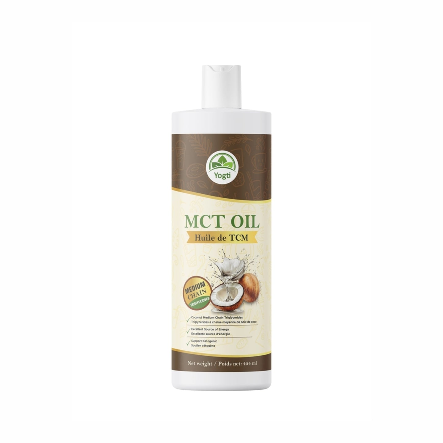 Yogti Pure Mct Oil, 454ml