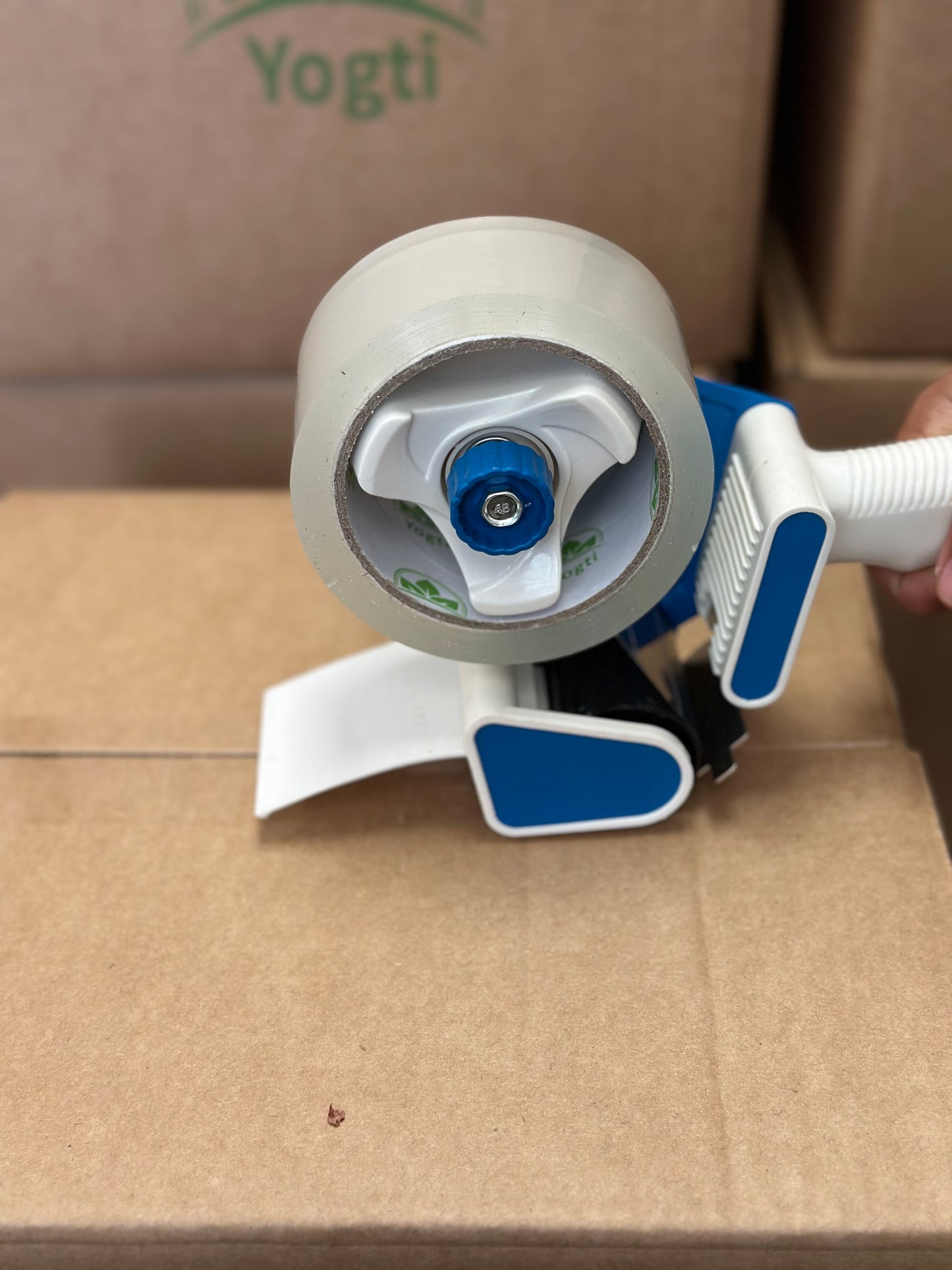Yogti Packaging Tape Dispenser Gun with a 50 M tape roll