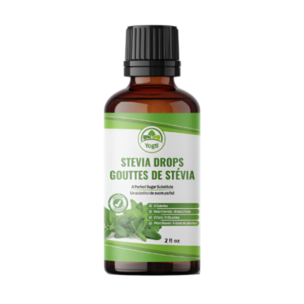 Yogti Liquid Stevia Sweetener Drops Original 2 fl oz