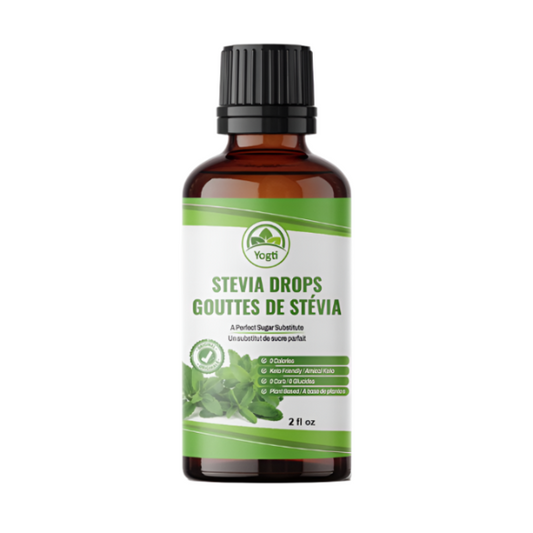 Yogti Liquid Stevia Sweetener Drops Original 2 fl oz