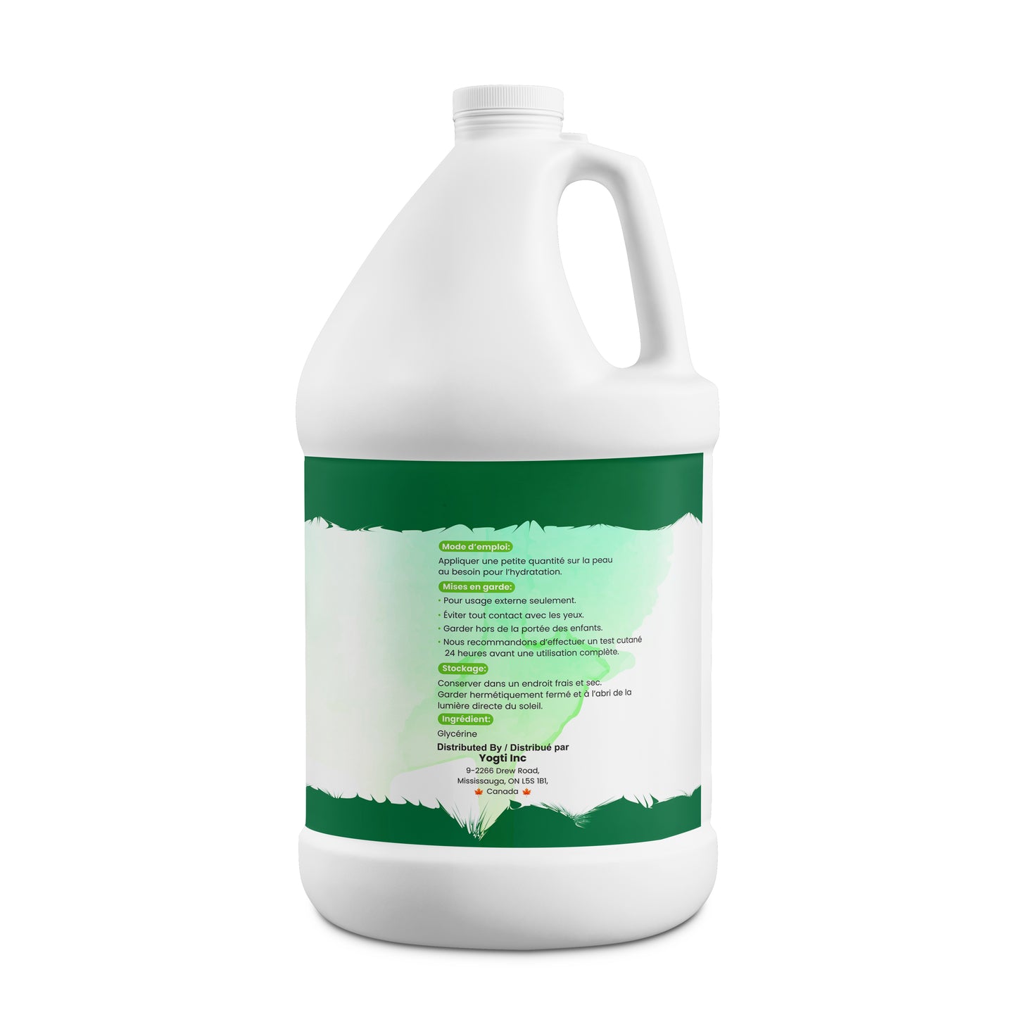 Yogti Vegetable Glycerin, USP Food Grade, Kosher, 4 L, Multipurpose Skincare for Body and Hair Oil