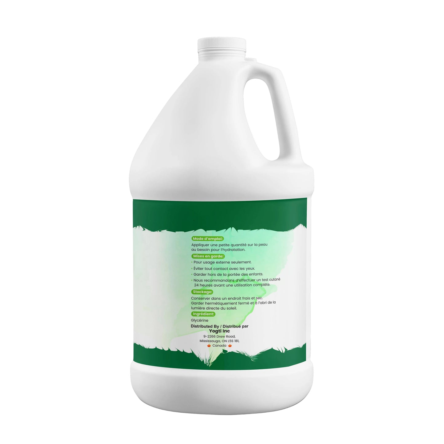 Yogti Vegetable Glycerin, USP Food Grade, Kosher, 4 L, Multipurpose Skincare for Body and Hair Oil