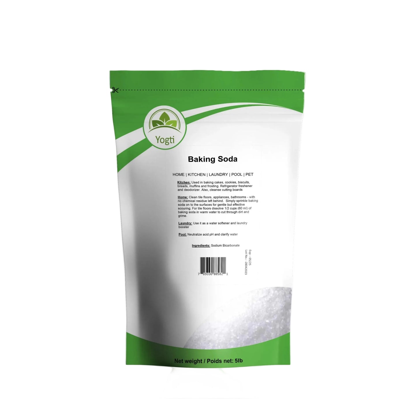 Yogti All Purpose Baking Soda 5lb