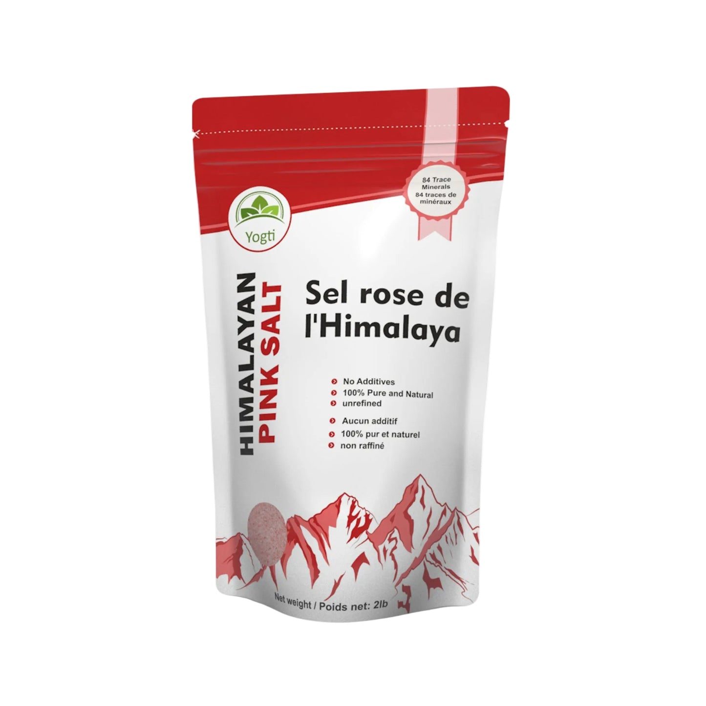 Yogti Himalayan Pink (fine) Salt 2lb