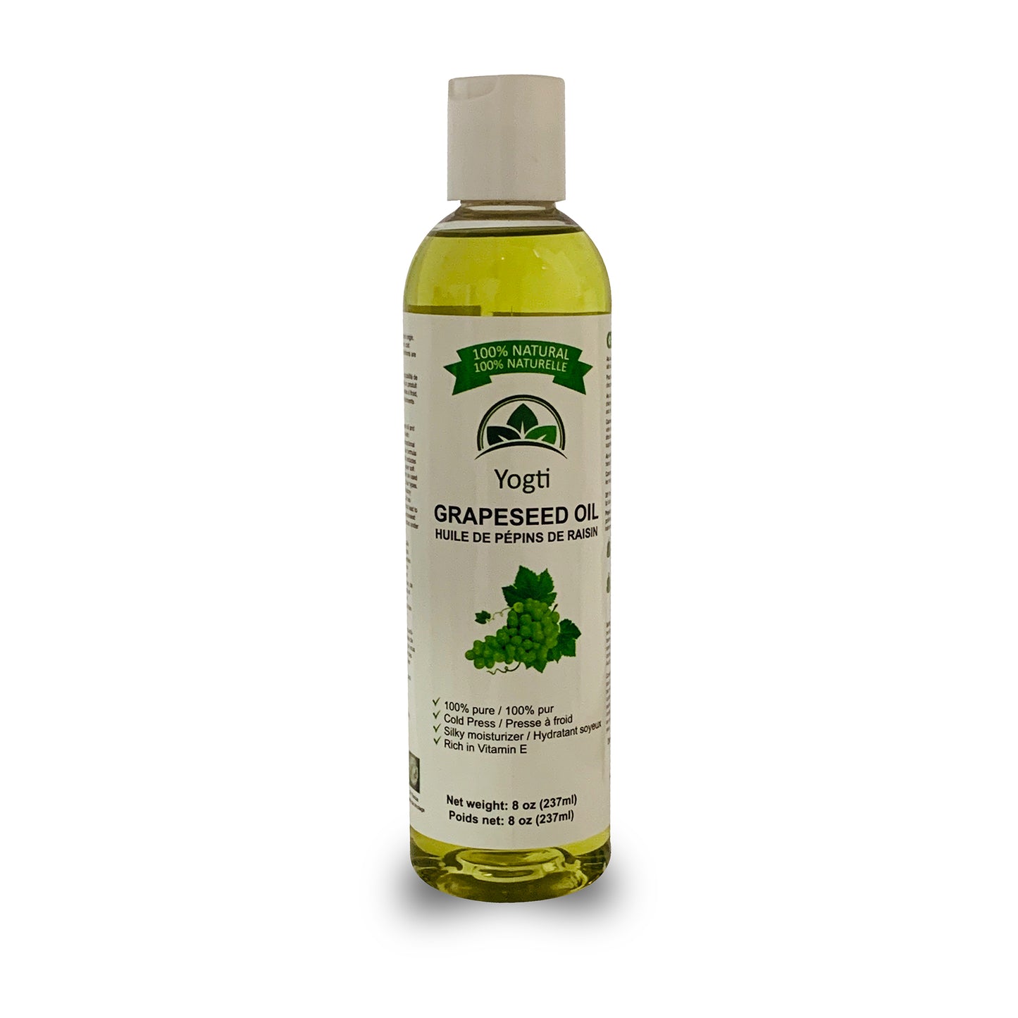 Yogti Grapeseed Oil 8oz