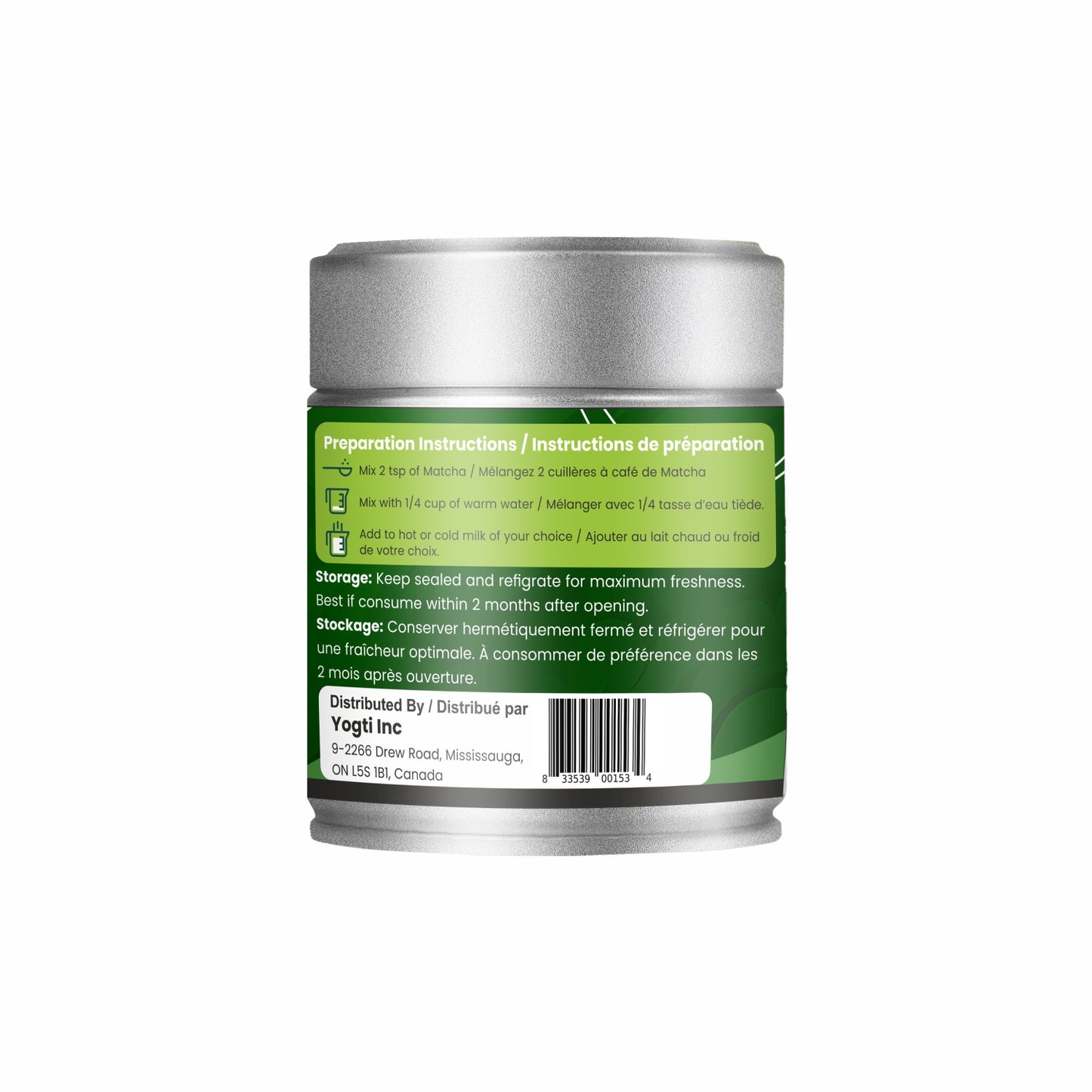 Organic Matcha Green Tea Powder – Ceremonial Grade – 50g Tin | Premium Japanese Green Tea | Smooth & Vibrant | Superfood for Lattes, Smoothies & Baking