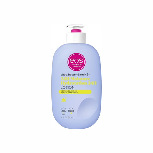 EOS Shea Better 24H Moisture Body Lotion, Vanilla Cashmere, 473 ml
