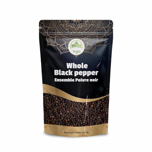 Yogti Whole Black Pepper 1 LB