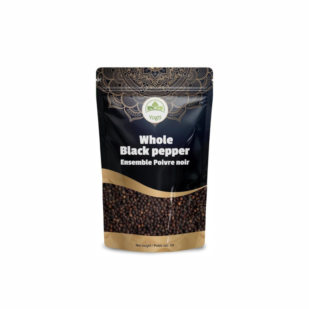 Yogti Whole Black Pepper 1 LB