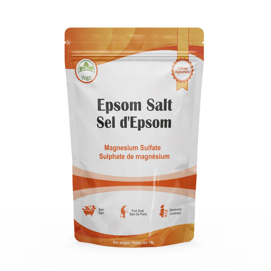 Yogti Epsom Salt Citrus 1lb