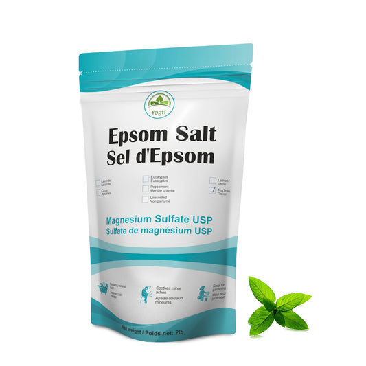 Yogti Epsom Salt Tea Tree 2lb