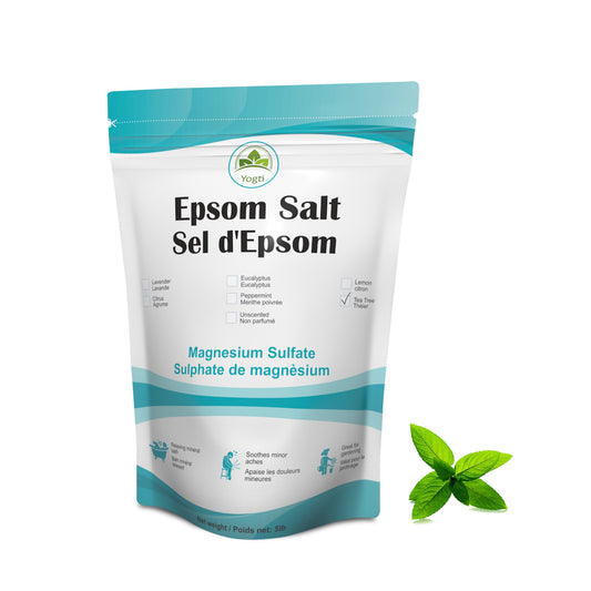 Yogti Epsom Salt Tea Tree 5lb