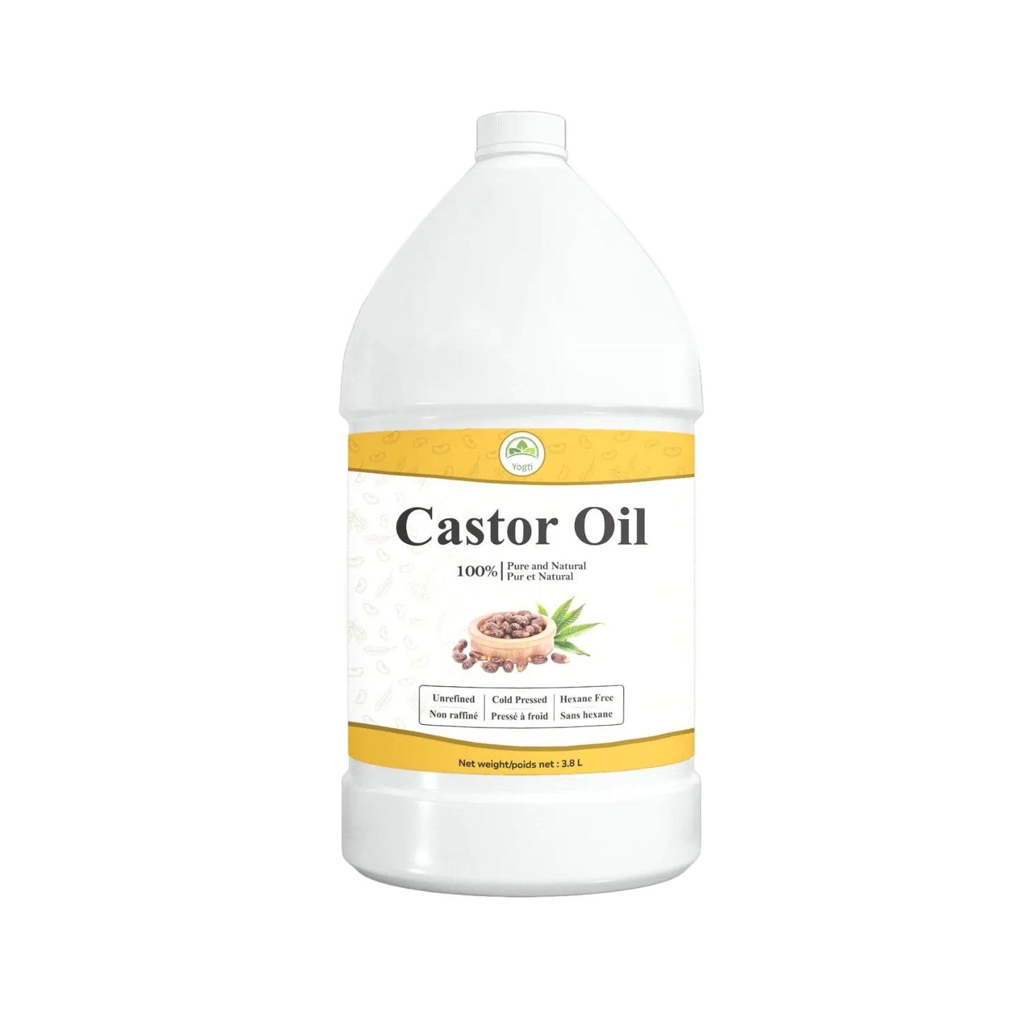 Yogti Castor Oil - 1 Gallon