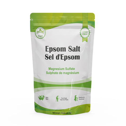 Yogti Epsom Salt Lemon 1lb