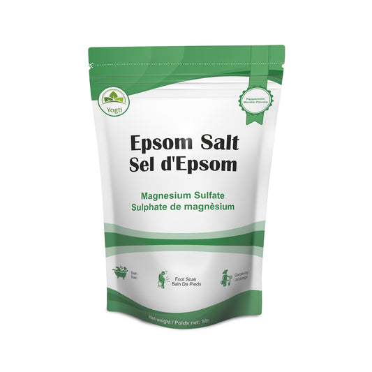 Yogti Epsom Salt Peppermint 5lb
