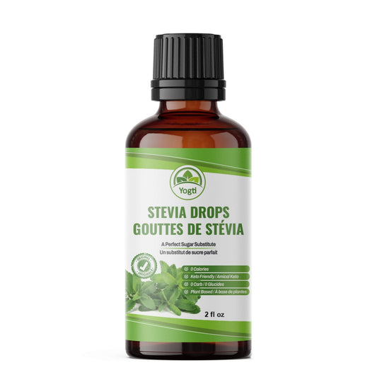 Yogti Liquid Stevia Sweetener Drops Original 2 fl oz